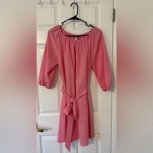 Elizabeth and James Blush Pink Mini Dress